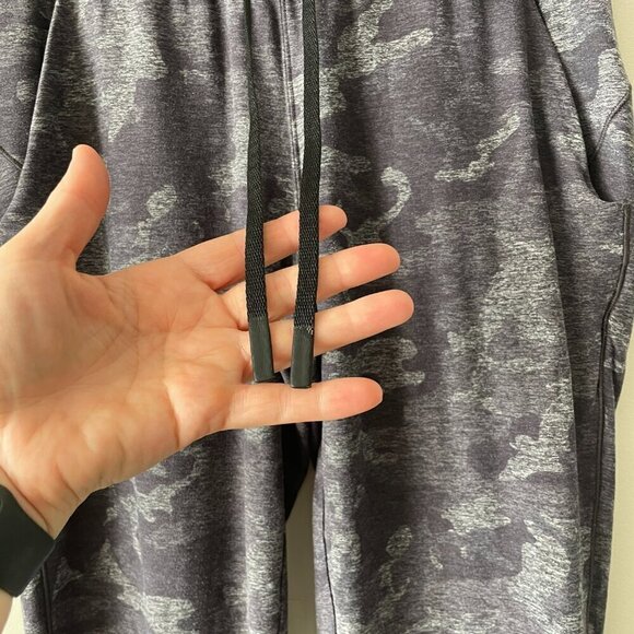 Lululemon Ready To Rulu Pant *Updated Camo Print Activewear Jogger Black Gray 4 - Picture 7 of 9